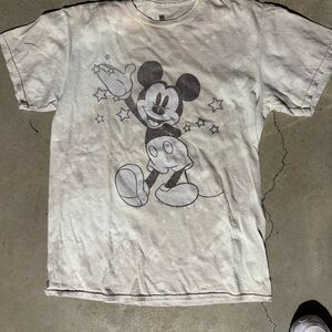 Junk Food Clothing Mickey Mouse Tee - Cream